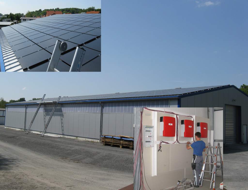 Bild der Fotovoltaikanlage