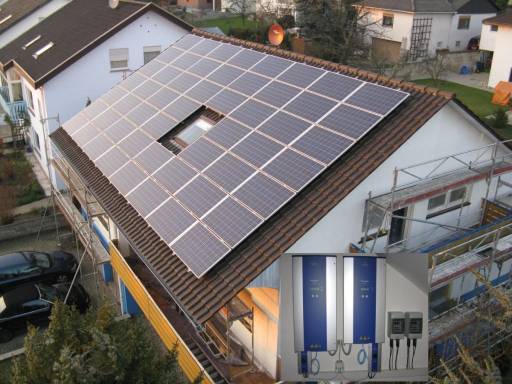 Bild der Fotovoltaikanlage